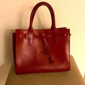 Dooney & Bourke red leather purse